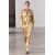 Zara Широкие брюки из 100% шелка с принтом zw collection , Цвет: С принтом, Размер: XL, изображение 6