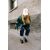 Zara Кепка с козырьком с контрастной вышивкой спереди, изображение 3