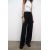 Zara Широкие брюки с линиями вытачек , Цвет: Черный, Размер: S, изображение 2