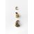 Zara Pack of rhinestone ear cuff earrings , изображение 5