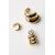 Zara Pack of rhinestone ear cuff earrings , изображение 6