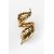 Zara Текстурный наручный манжет с листьями , изображение 2