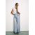 Zara   - джинсы trf mid-rise loose foil , Цвет: Синий, Размер: 32, изображение 5