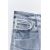 Zara   - джинсы trf mid-rise loose foil , Цвет: Синий, Размер: 32, изображение 9