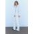 Zara  z1975 расширенные джинсы с высокой талией , Цвет: Белый, Размер: 32, изображение 4