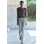 Zara   zw коллекция джинсов в стиле bootcut с высокой талией и укороченными джинсами в анимальный принт , Цвет: С принтом, Размер: 32