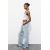 Zara   trf на широких брюках средней посадки и полной длины с потертостями , Цвет: Синий, Размер: 32, изображение 4