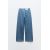 Zara Высокие джинсы с высокой талией и передними карманами, а также задними накладными карманами, Цвет: Синий, Размер: 34, изображение 6