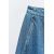 Zara Высокие джинсы с высокой талией и передними карманами, а также задними накладными карманами, Цвет: Синий, Размер: 34, изображение 7