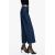 Zara   z1975 широкие укороченные джинсы с высокой посадкой и поясом , Цвет: Синий, Размер: 32, изображение 4