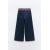 Zara   z1975 широкие укороченные джинсы с высокой посадкой и поясом , Цвет: Синий, Размер: 32, изображение 7