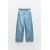 Zara Широкие джинсы с высокой талией и поясом из ткани z1975 , Цвет: Синий, Размер: 32, изображение 7