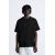 Zara Оверсайз футболка из плотного хлопка, Цвет: Черный, Размер: XL (US XL), изображение 2