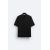 Zara Расплывающаяся рубашка , Цвет: Черный, Размер: XL (US XL), изображение 7