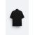 Zara Расплывающаяся рубашка , Цвет: Черный, Размер: XL (US XL), изображение 8
