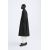 Zara Длинное хлопковое тренчкот , Цвет: Черный, Размер: S (US S), изображение 4