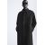 Zara Длинное хлопковое тренчкот , Цвет: Черный, Размер: S (US S), изображение 5