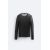Zara Полупрозрачная трикотажная футболка с принтом - лимитированное издание , Цвет: Черный, Размер: XL (US XL), изображение 7
