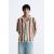 Zara Полосатая вязаная рубашка - лимитированное издание , Цвет: С принтом, Размер: XL (US XL), изображение 2