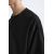 Zara Топ с прямым кроем с круглым вырезом, короткими рукавами и деталями на плече с молнией, Цвет: Черный, Размер: S (US S), изображение 8
