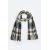 Zara Проверьте шарф с джаккардовым узором , изображение 2