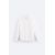 Zara Рубашка из смесового льна и хлопка с разрезом, Цвет: Белый, Размер: L (US L), изображение 7