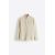 Zara Рубашка из хлопка и льна , Цвет: Бежевый, Размер: XXL (US XXL), изображение 7