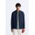Zara Рубашка из смеси льна и хлопка , Цвет: Синий, Размер: XXL (US XXL), изображение 2
