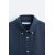 Zara Рубашка из смеси льна и хлопка , Цвет: Синий, Размер: XXL (US XXL), изображение 8
