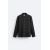 Zara Рубашка из хлопка и льна , Цвет: Черный, Размер: S (US S), изображение 6