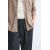 Zara Брюки из смеси хлопка и льна, Цвет: Серый, Размер: XL, изображение 5