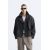 Zara Укороченное тренч-пальто с широким воротником, длинными рукавами, Цвет: Синий, Размер: M (US M), изображение 2