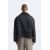 Zara Укороченное тренч-пальто с широким воротником, длинными рукавами, Цвет: Синий, Размер: M (US M), изображение 3