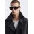 Zara Укороченное тренч-пальто с широким воротником, длинными рукавами, Цвет: Синий, Размер: M (US M), изображение 7