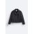 Zara Укороченное тренч-пальто с широким воротником, длинными рукавами, Цвет: Синий, Размер: M (US M), изображение 8