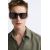 Zara Рубашка модального смесового материала с разделителями , Цвет: Зеленый, Размер: L (US L), изображение 5