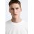 Zara Оверсайз бокси-фит футболка , Цвет: Белый, Размер: S (US S), изображение 5