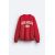 Zara Толстовка с принтом и слоганом , Цвет: Красный, Размер: S (US S), изображение 6