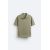 Zara Поло-футболка с текстурным узором , Цвет: Зеленый, Размер: XL (US XL), изображение 6