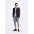 Zara Льняные бермуды с регулярной посадкой, Цвет: Синий, Размер: S