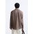 Zara Рубашка из 100% льна , Цвет: Коричневый, Размер: M (US M), изображение 3