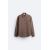 Zara Рубашка из 100% льна , Цвет: Коричневый, Размер: M (US M), изображение 8
