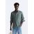 Zara Рубашка из 100% льна , Цвет: Зеленый, Размер: S (US S), изображение 2