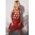 Zara Платье с прямым вырезом и бретельками, Цвет: Красный, Размер: 1½ лет (86 см)