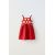 Zara Платье с прямым вырезом и бретельками, Цвет: Красный, Размер: 1½ лет (86 см), изображение 4