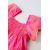 Zara Платье с короткими рукавами и прямым вырезом, Цвет: Розовый, Размер: 1½ лет (86 см), изображение 4