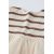 Zara Платье из трикотажа с круглым вырезом и длинными рукавами, Цвет: Бежевый, Размер: 1½ лет (86 см), изображение 3
