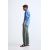 Zara Брюки из хлопка и льна , Цвет: Зеленый, Размер: XL, изображение 4