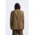 Zara Пиджак с двойной застежкой в стиле мужского костюма , Цвет: Коричневый, Размер: EU 48 (US 38), изображение 3