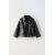 Zara   жакет biker из искусственной кожи , Цвет: Черный, Размер: 2-3 лет (98 см), изображение 2